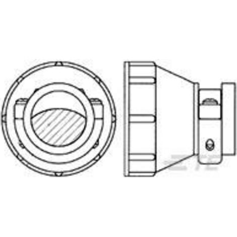 TE Connectivity 213904-3 Rundstecker Kabelklemme   Serie (Rundsteckverbinder): CPC  1 St.