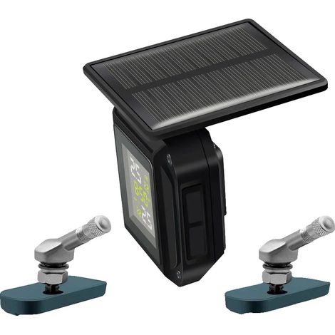 Monitor de presión de neumáticos, alertas en tiempo real, sensores externos, ángulo interno M04B (1/2)