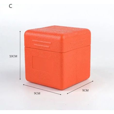 Boîte de rangement extérieure pour réchaud de camping avec couvercle, boîte pour accessoires de réchaud, boîtes de rangement en plastique pour réchauds de cuisine portables (1/5)