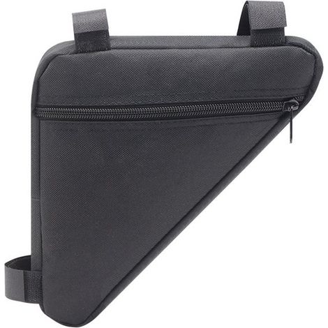 Bolsa para cuadro de bicicleta, bolsa triangular impermeable para bicicleta, fácil de montar y resistente (1/5)