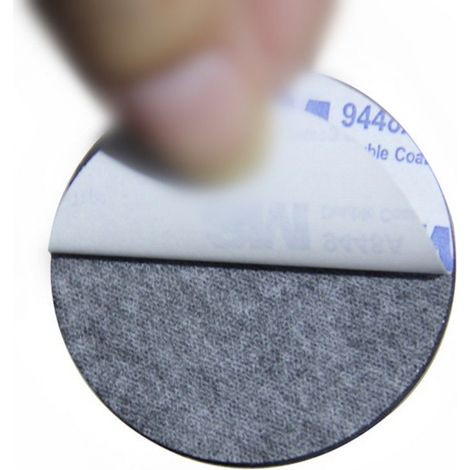 3M 9448A biadesivo con tessuto per montaggio accessori cellulare auto Misura - 10 pezzi diametro 30mm (1/5)