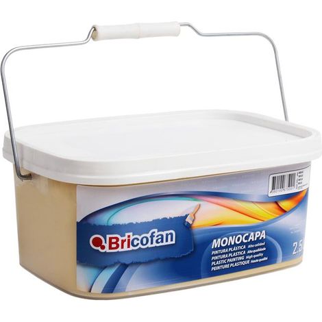 Pintura Plástica Monocapa Beige (2,5 Lt) (1/4)