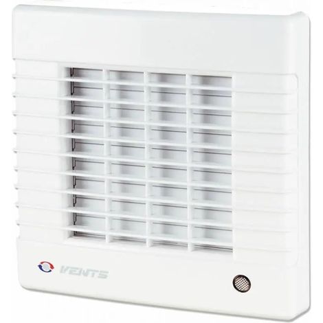 Ventilatore assiale con serranda e timer, bocchette di ventilazione da 125 mm (1/5)