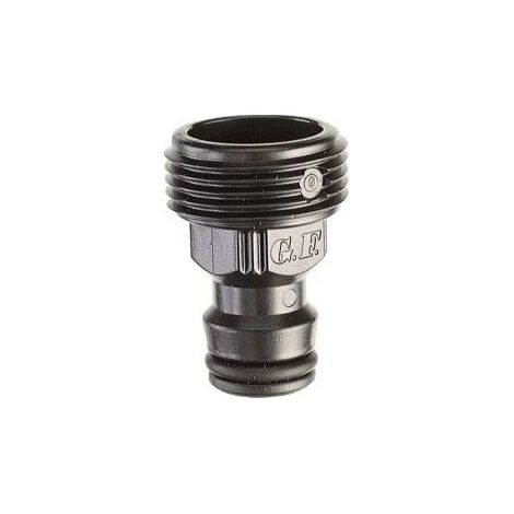Raccordo 3/4 adattatore per tubi da giardino o gas set 3 pezzi gf garden - g.f.
