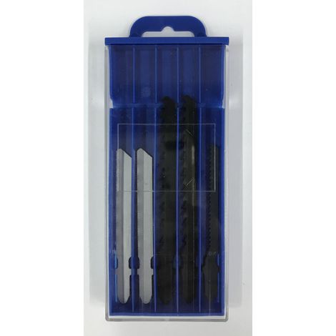 Lame de scie sauteuse RS PRO, Longueur de coupe 50 mm, 55 mm, 74 mm pour Matériaux multiples X 5 ( Prix pour 1 Jeu )