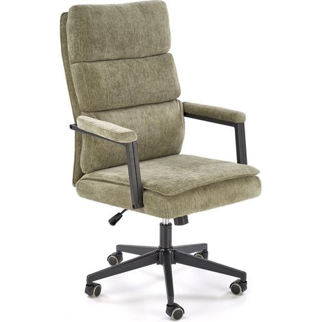 Silla de oficina Houston 1834, Olivo claro, 104x65x50cm, Con ruedas, Con reposabrazos, Mecanismo de la silla: Inclinación