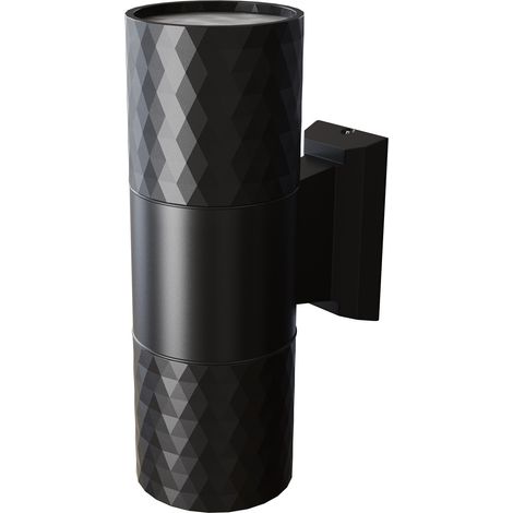 Maytoni Bowery Lampada da parete per esterni Up Down nera IP54 2xGU10 (1/3)
