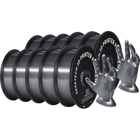 Filamento PLA de seda 3D, 1,75 mm de diámetro, temperatura de impresión 200-220 °C. (1/2)