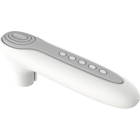Gaine de protection en silicone grise pour poignée de porte, housse antichoc et antidérapante, protection de poignée contre rayures, usure et chocs pour maison et bureau (1/5)