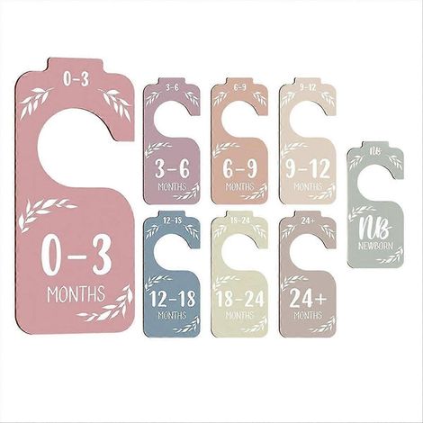 16 Trennwände aus Holz für Babykleiderschrank, Organizer für Babykleidung (1/5)