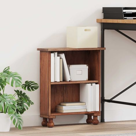 vidaXL Shelving with Shelf Brown 47 x 16 x 55 cm Solid Mahogany Wood (1/5)