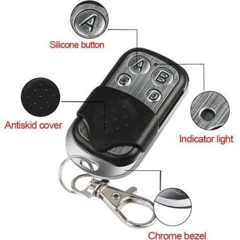Pack de 2 Télécommandes CAME TOP-433EE
