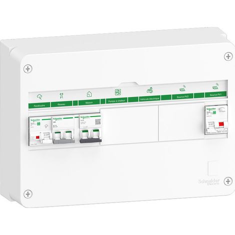 Rési9 Energy Center - Mono 4-6 kWc - onduleur centralisé - 18mod. 1 rangée (R9HPV118A16)