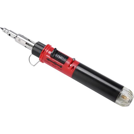 Fer à souder professionnel 12 en 1 à double fonction, type stylo, au butane (1/5)