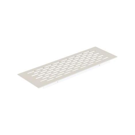rejilla ventilzación zócalo aluminio acabado blanco medida rejilla 225x70 (1/2)
