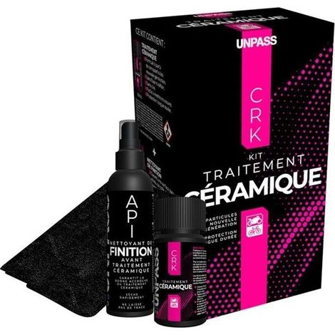 Kit CRK Traitement Ceramique UNPASS - noir