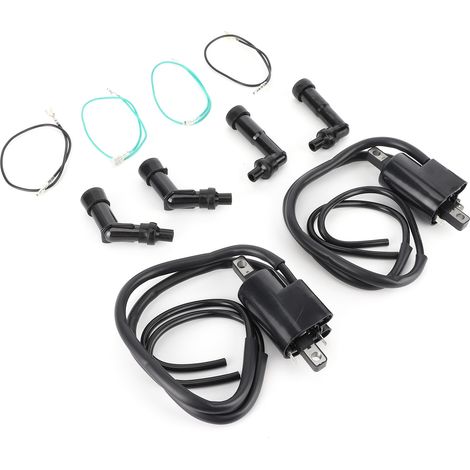 Bougie Allumage Bobine Capuchon Kit 30510333013 Compatible Honda CB350F CB400F CB500 CB550 (1/5)