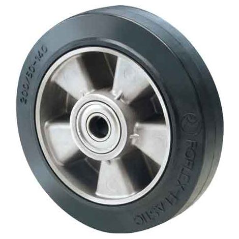 RUOTA IN GOMMA PER TRANSPALLET ART. 16A AVO 200x50 mm -