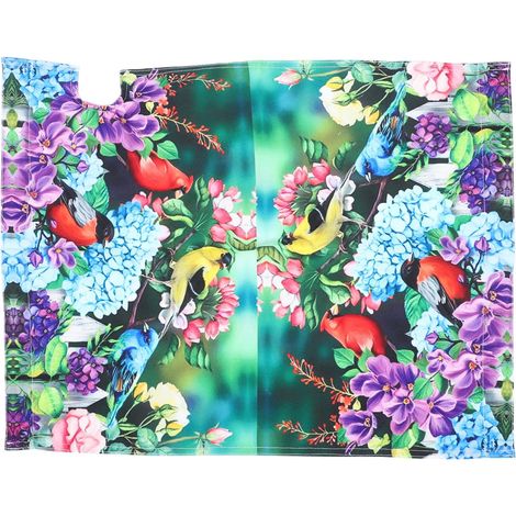 Protection de boîte aux lettres jardin à motifs floraux et d'oiseaux, décorative robuste pour patio