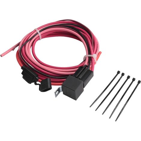 Universeller Kabelbaumsatz für elektrische Kraftstoffpumpe mit wasserdichtem 40A, 12V-Relais, Art.-Nr. 30247 (1/5)