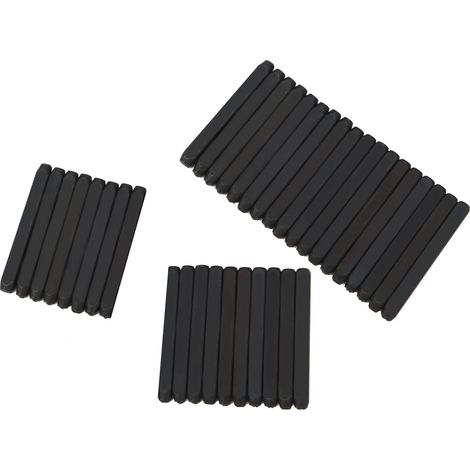 36-teiliges Stempelset mit englischen Buchstaben und Zahlen, Werkzeugstahl, Stanz- und Presszubehör, 3 mm (1/5)