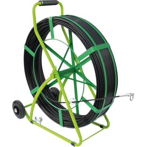Greenlee – Tire fils d'électricien en fibre de verre 60cm – Diamètre max 4.5mm – Aiguille pour câblage dans espaces confinés (1/2)