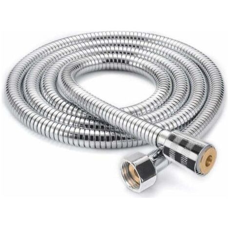 Shower Hose 2m, Universal Flexible Shower Expandable Shower Head Stainless Steel Hose Anti-Explosion, Anti-Twist and Anti-Corrosion, Double Loop Encryption (1/5)
