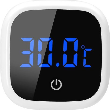Aquariumthermometer, Mini-Digital-Aquariumthermometer, LED-Anzeige, hochpräziser Temperatursensor, geeignet für Süßwasser- und Meerwasseraquarien (1/5)