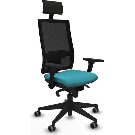 Piqueras y Crespo 3D066G1 Chaise de bureau turquoise (1/3)