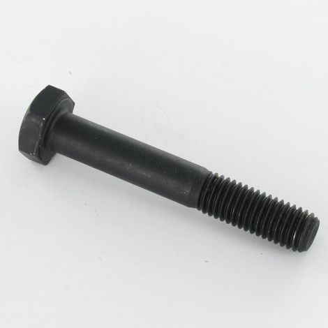 Corps de boulon filetage partiel Tête hexagonale TH M24X110 Classe 8.8 Pas fin Pas de 200 Acier brut-3 pièces