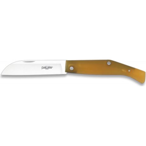 Coltello Palles No. 00, beccuccio per pappagalli, mango in ABS, lama in acciaio inox da 7 cm, custodia colorata