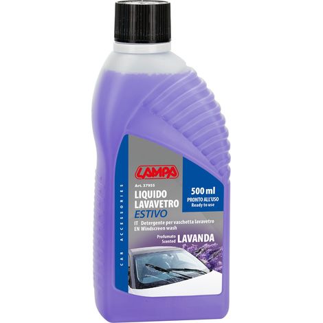 Liquido lavavetro estivo profumato, pronto all'uso - Lavanda - 500 ml