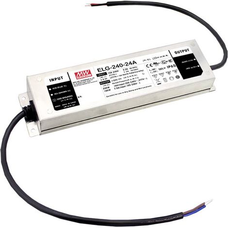 Mean Well ELG-240-42AB-3Y Driver per LED Tensione costante 239.82 W 2.86 - 5.71 A 39 - 45 V/DC Funzione dimmer 3 in 1,