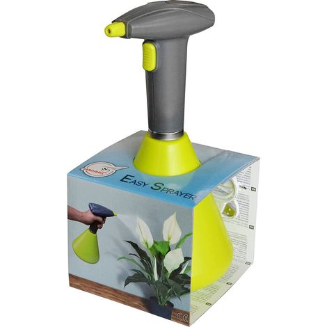 Jardibric – Pulvérisateur rechargeable 1L – Système de pulvérisation réglable – Design ergonomique pour usage prolongé – Liberté de mouvement sans câble