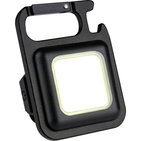 TFA Dostmann 43.2040.01 COB Mini Arbeitsleuchte LED Lampe de travail, Lampe de camping, Lampe porte-clés, Mini lampe de (1/5)