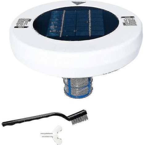 Solarbetriebener Poolionisator, solarbetriebenes Poolreinigungsgerät, automatischer Poolreiniger, Poolionisator