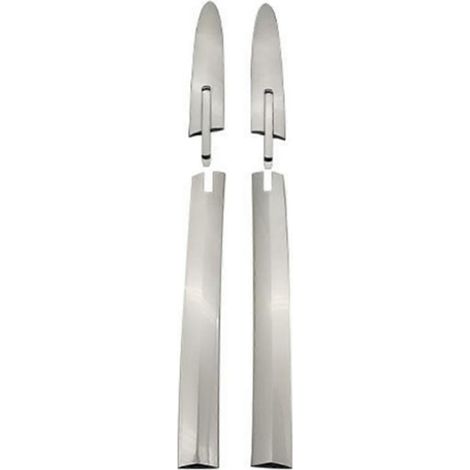 Cache-charnière de toit pour BMW F33 M3 E93 M4 F83 Argent-- (1/5)