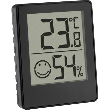 TFA Dostmann Digitales Thermo-Hygrometer Termoigrometro Nero 30.5039.01.03 (1/5)