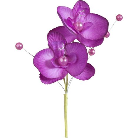 6 DOUBLE ORCHIDEES ROYALES LILAS (1/2)