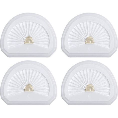 Lot de 4 filtres d'aspirateur à main compatibles avec Black et Decker VLPF10 Filtre de rechange et aspirateur à main Dustbuster HLVA315J HLVA320J00 N575266, remplace la pièce N600601 (1/5)