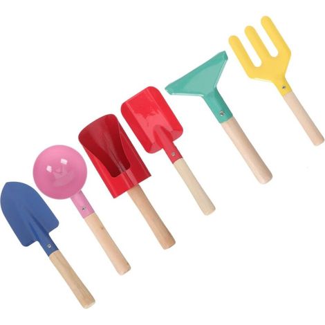 Outil De Jardinage pour Garçon Fille Pelle à Main Et Outil pour Ameublir La Terre Kit De Plantation pour Garçon Fille (1/5)