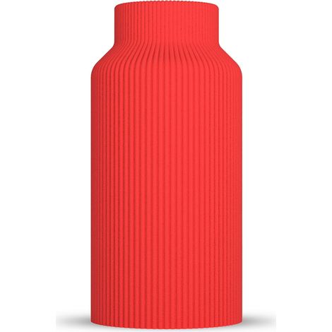 Vase Rabella - Vase décoratif moderne pour herbe de la pampa et fleurs séchées - Style scandinave pour salon - Objet design 3D en plastique (PLA) - Léger et incassable (1/5)