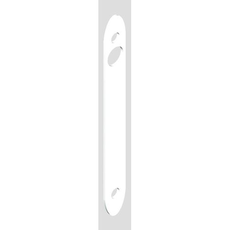 PLACA PARA MANGO EXTERNO PERC ACABADO BLANCO - LA CROISEE DS - DS6764-036