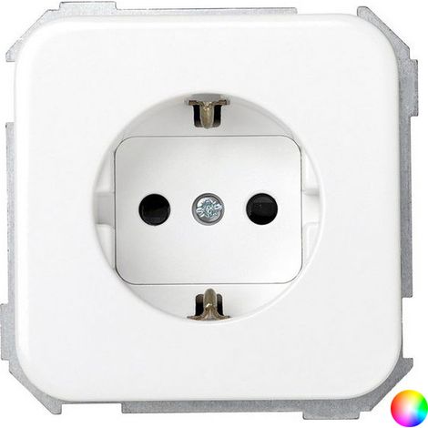 Base de enchufe 2P+TT 16A blanco Simon 31432-60 (1/2)
