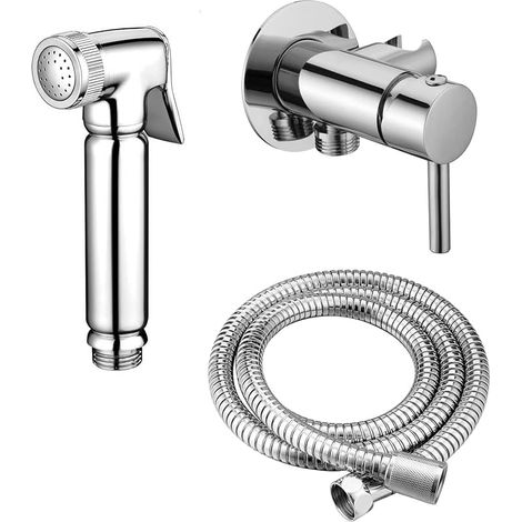 Douchette design WC/bidet Kit complet avec mitigeur Mini (1/5)