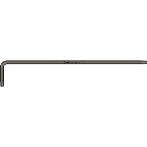 Wera 967 XL 6 pans intérieurs (TX) Clé mâle coudée T 10 X868591 (1/2)