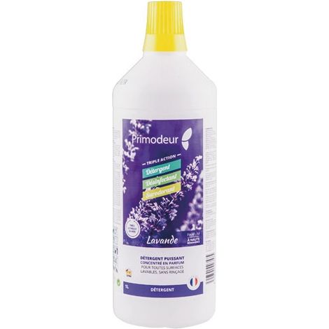 Primodeur 3d Nettoyant Désinfectant Surodorant 1 Litre Parfum Lavande - Primodeur