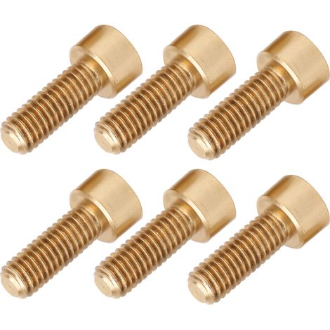 50 vis à tête hexagonale creuse en cuivre, outils et fournitures industrielles M6M6x16mm (1/5)
