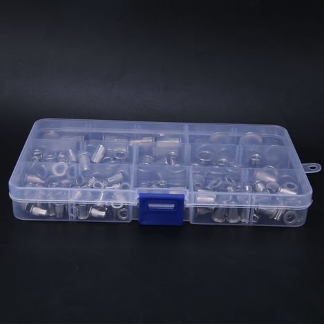 Kit de 165 écrous à sertir en acier inoxydable 304 M3M10 (1/5)