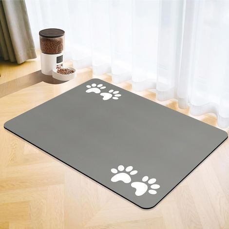 Kieselgurmatte, rutschfest, saugfähig, schnelltrocknend, für Hunde und Katzen (1/5)